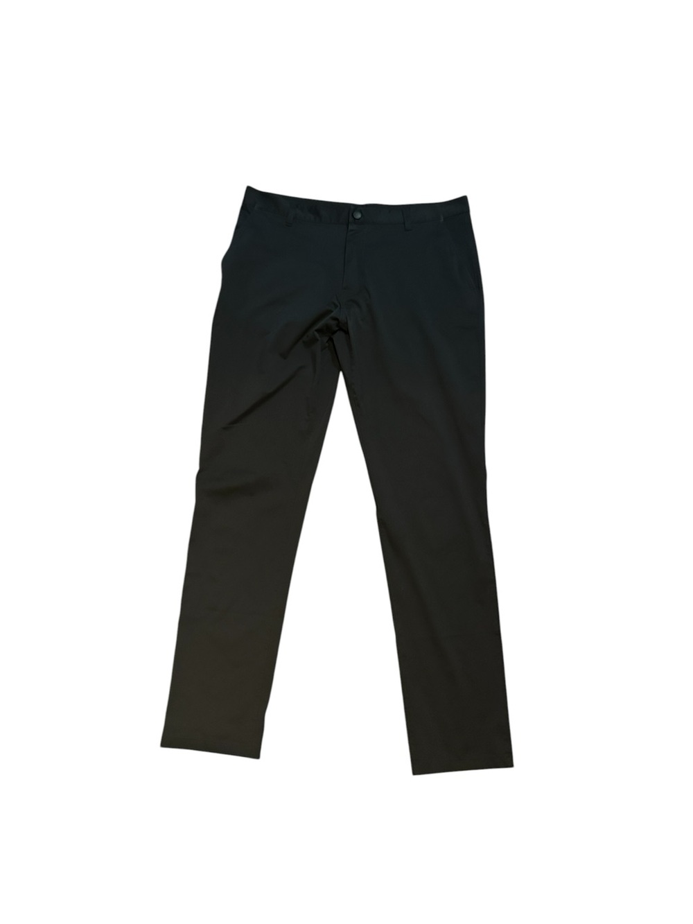 Rhone Pants Mens 36x32 Black Chino Commuter Pant Solid Casual Button Lightweight